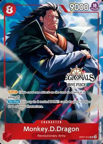 Monkey.D.Dragon OP07-015 · 리저널 참가 ₩22,699