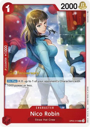Nico Robin OP05-010 · Anniversary $309.16