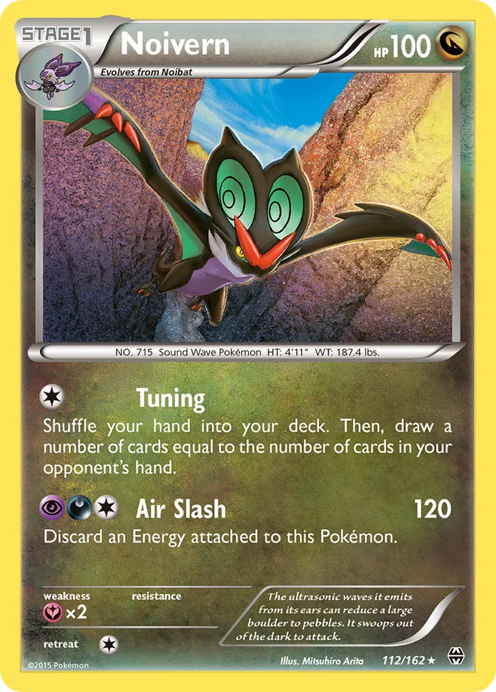 XY—BREAKthrough 영어판 Noivern 112 카드 앞면
