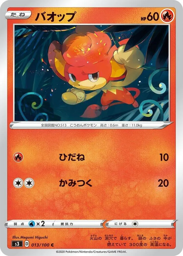 Front of Pansear 13, ムゲンゾーン Japanese