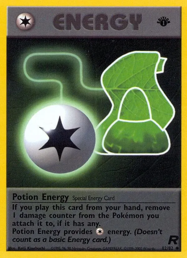Team Rocket 英語版 Potion Energy 82 カード表面