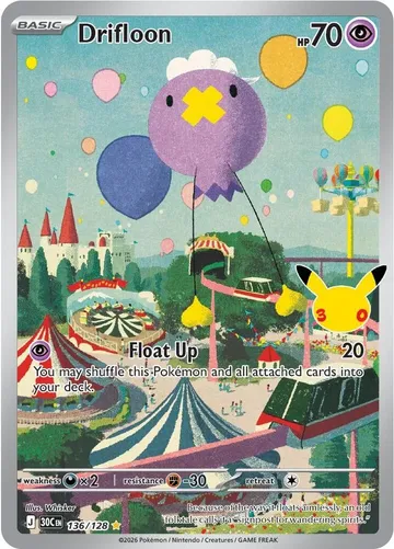 Drifloon 136 $2.56