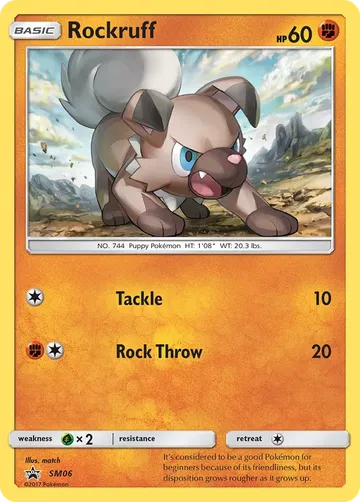 Rockruff SM06 ₩2,145