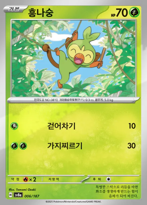 Front of 흥나숭 6, 테라스탈 페스타 ex Korean