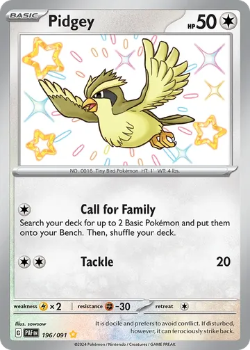 Pidgey 196 ¥1,068