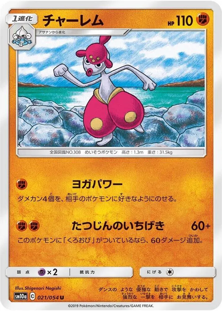 Front of Medicham 21, ジージーエンド Japanese