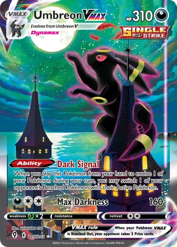 Umbreon VMAX 215 $2,209.75