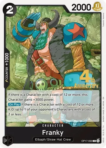 Franky OP17-090 · Anniversary $3.71
