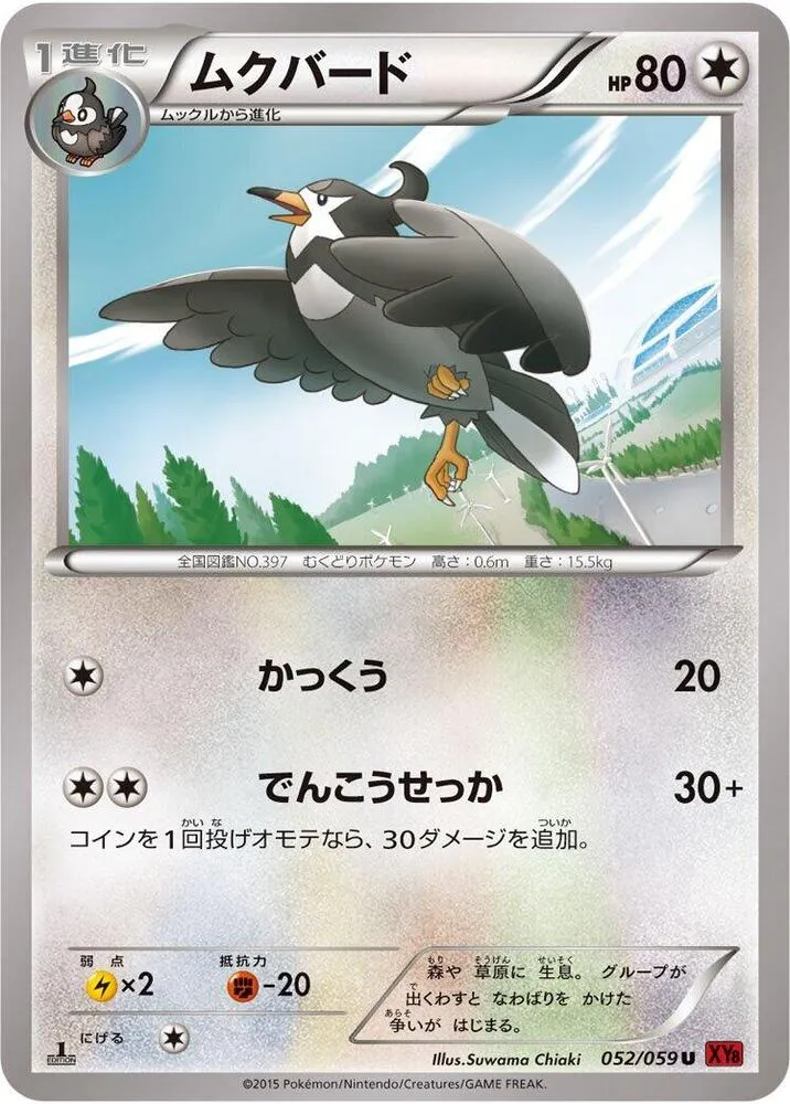Front of Staravia 52, 赤い閃光 Japanese