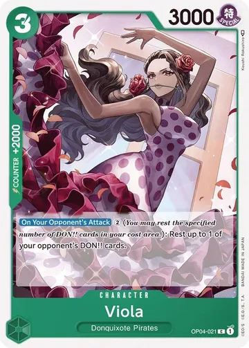 Viola OP04-021 $0.09