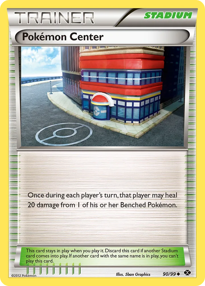 Black & White—Next Destinies 영어판 Pokémon Center 90 카드 앞면
