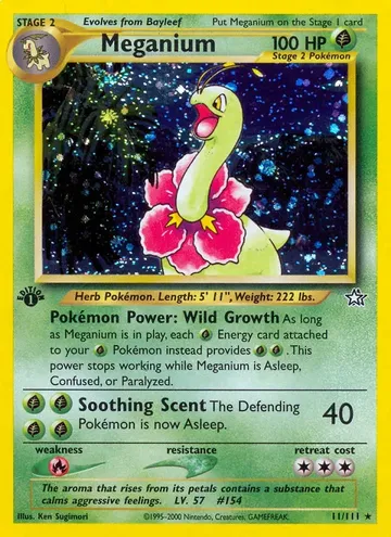 Meganium 11 $104.81