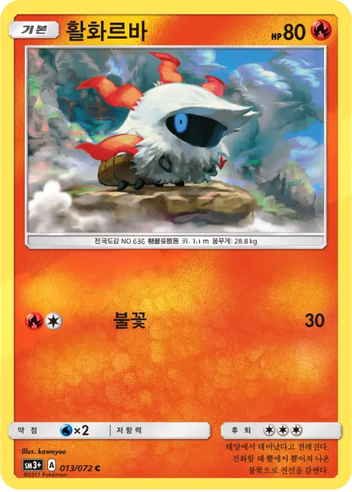 Front of 활화르바 13, 빛나는 전설 Korean