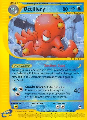 Octillery 26 $13.08