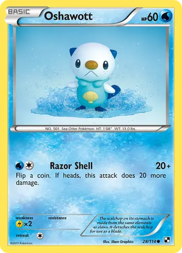 Oshawott 28 $1.06