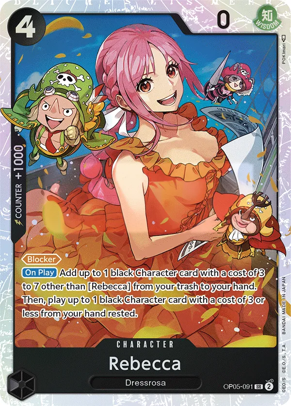 Awakening of the New Era 英語版 Rebecca OP05-091 カード表面
