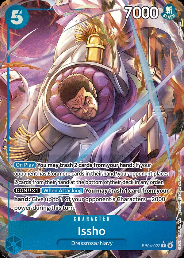 Egghead Crisis 영어판 Issho EB04-022 · 패럴렐 카드 앞면