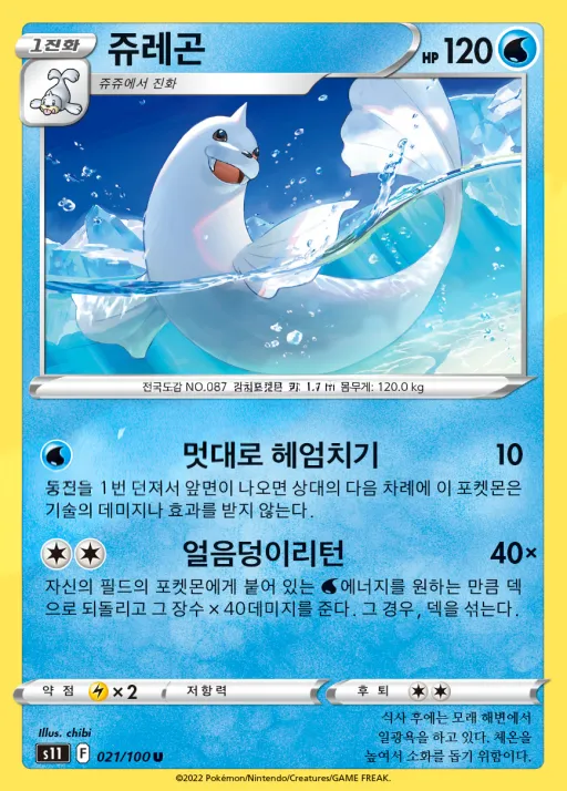Front of 쥬레곤 21, 로스트어비스 Korean