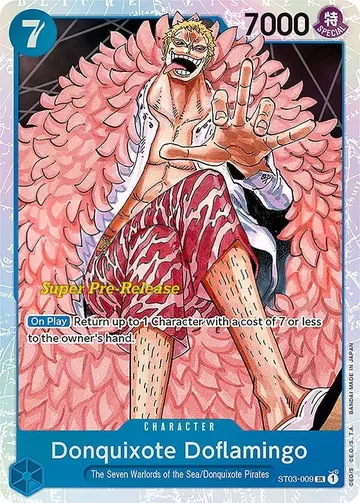 Donquixote Doflamingo ST03-009 · プレリリース ¥2,622