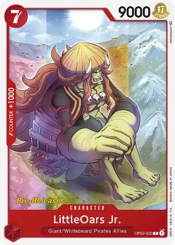 LittleOars Jr. OP02-020 · Pre-Release $2.32