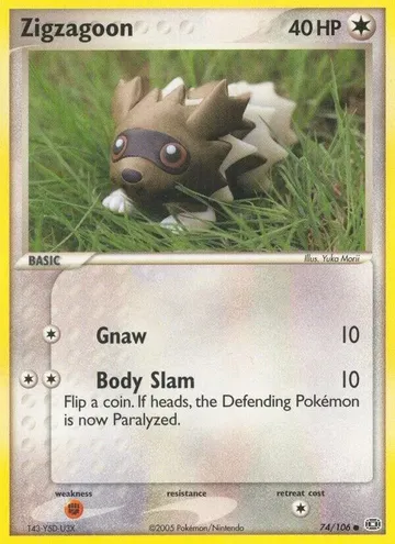 Zigzagoon 74 $7.83
