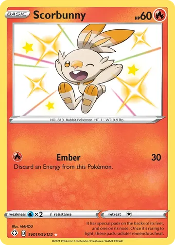 Scorbunny SV015 $3.47