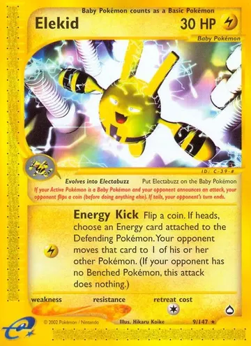 Elekid 9 $25.50