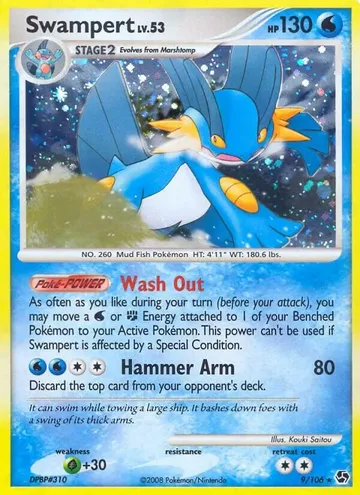Swampert 9 $45.62