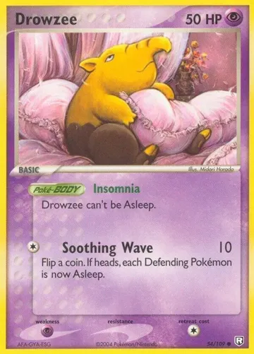 Drowzee 54 $1.20