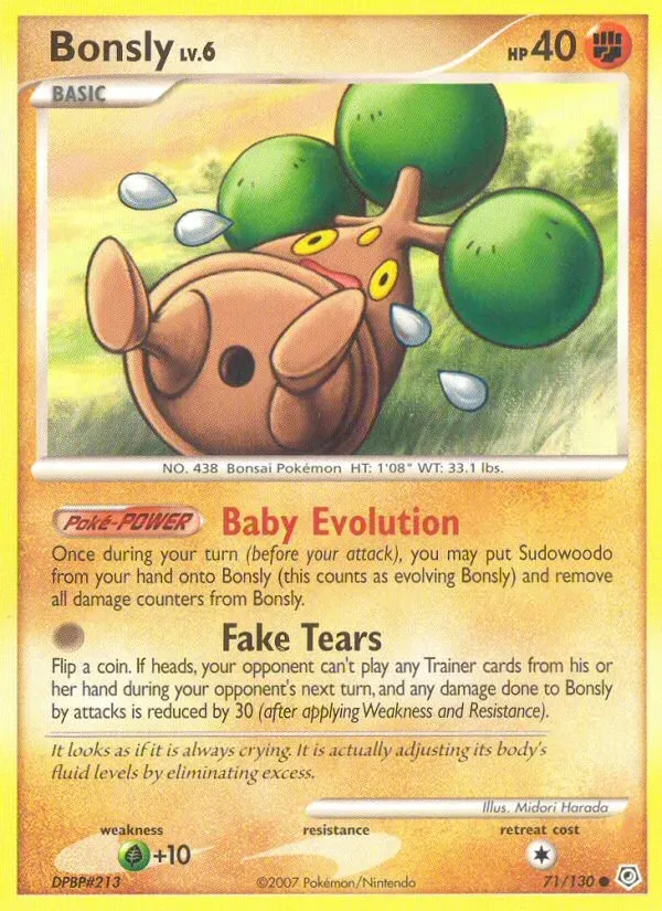 Front of Bonsly 71, Diamond & Pearl English