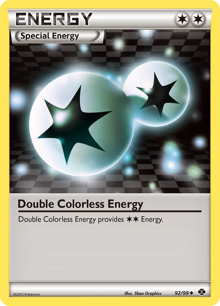 Black & White—Next Destinies 英語版 Double Colorless Energy 92 カード表面