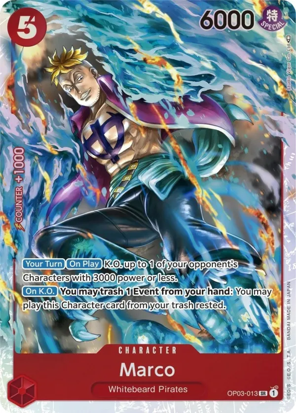 Pillars of Strength 英語版 Marco OP03-013 カード表面