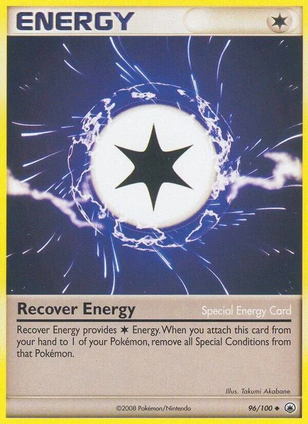Diamond & Pearl—Majestic Dawn 英語版 Recover Energy 96 カード表面