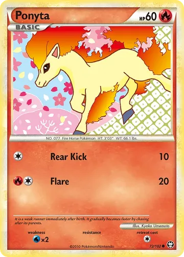 Ponyta 72 ₩3,324