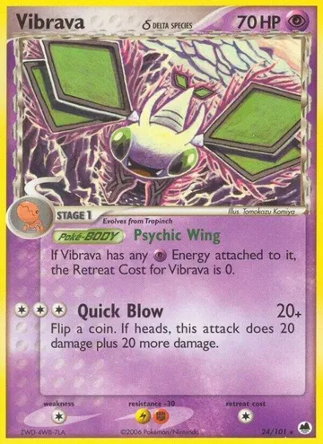 Vibrava δ 24 $1.85