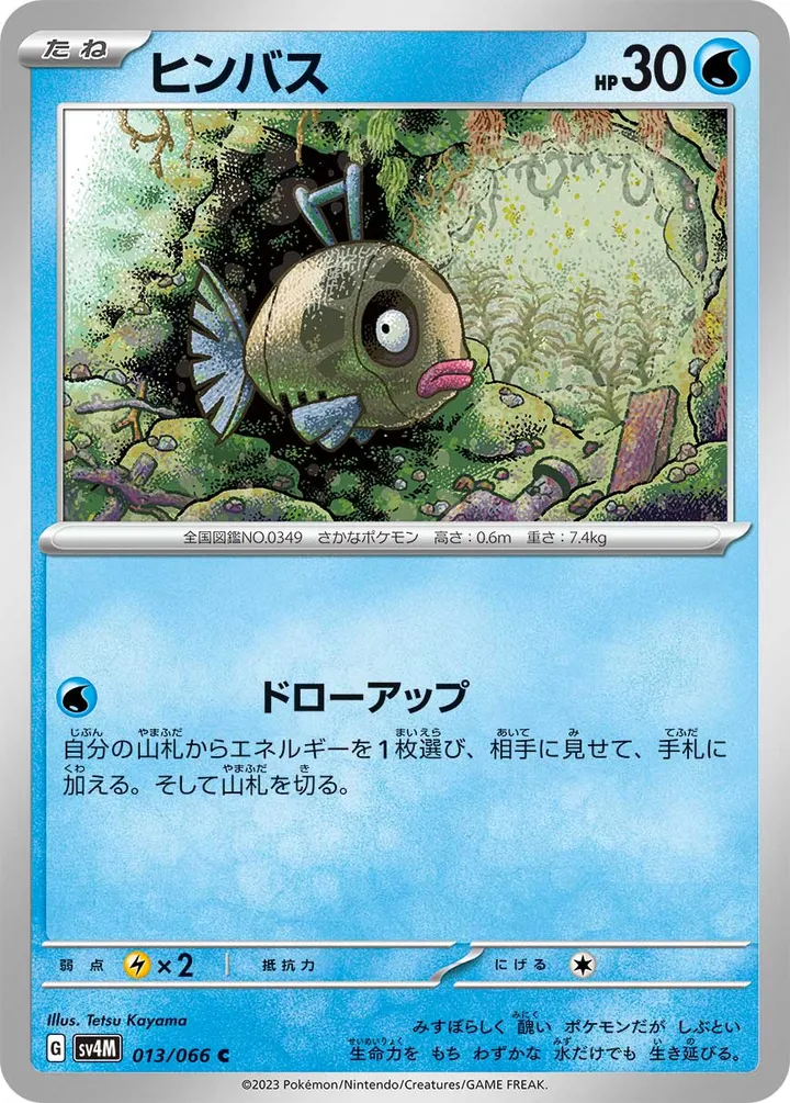Front of Feebas 13, 未来の一閃 Japanese