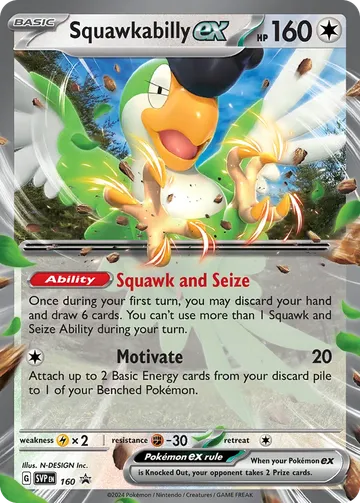 Squawkabilly ex 160 $1.01