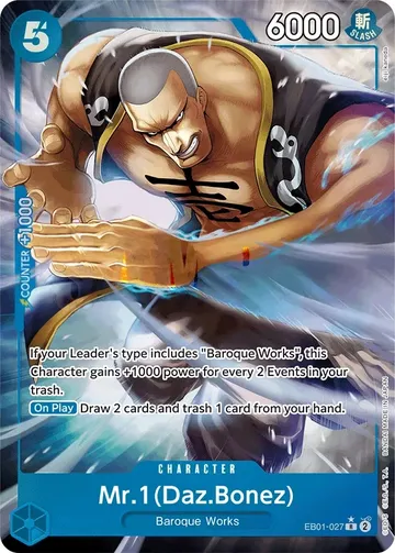 Mr.1(Daz.Bonez) EB01-027 · Parallel $17.77