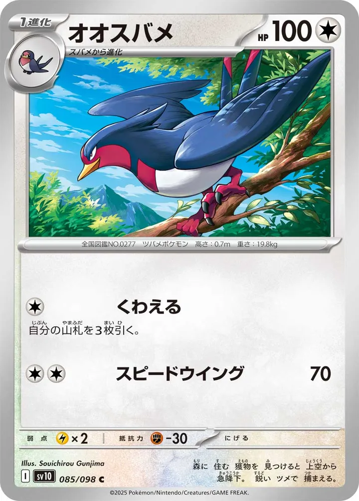 Front of Swellow 85, ロケット団の栄光 Japanese