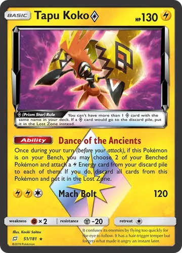 Tapu Koko ◇ 51 ₩12,600
