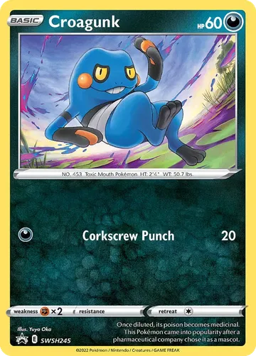 Croagunk SWSH245 ₩603