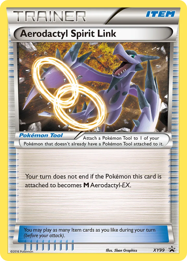 XY Black Star Promos 英語版 Aerodactyl Spirit Link XY99 カード表面