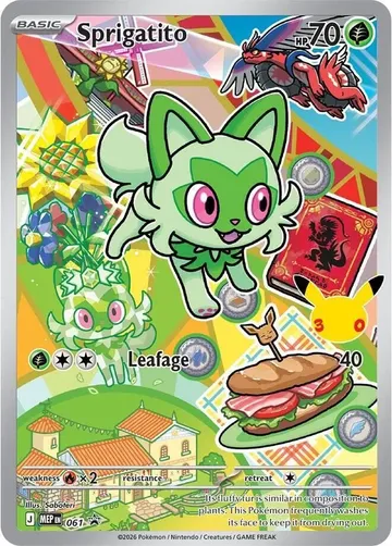 Sprigatito 61 ¥776