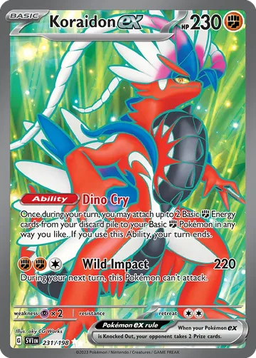 Koraidon ex 231 ₩2,721