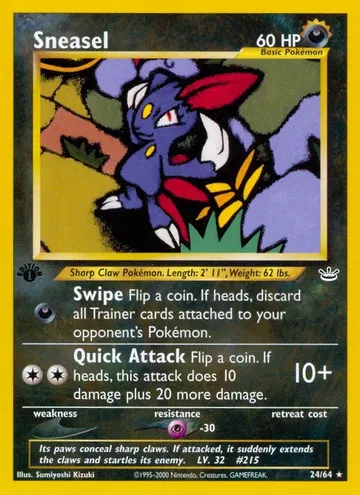 Sneasel 24 $8.78