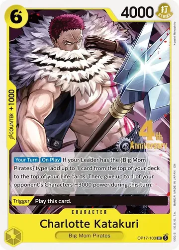 Charlotte Katakuri OP17-103 · 기념 대회 ₩10,174