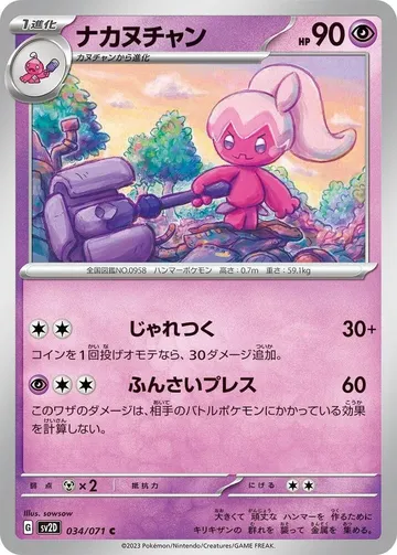 ナカヌチャン 34 ¥27