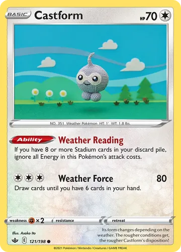 Castform 121 ₩429
