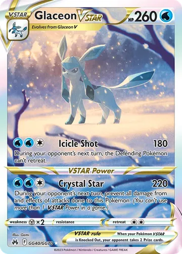 Glaceon VSTAR GG40 $65.42