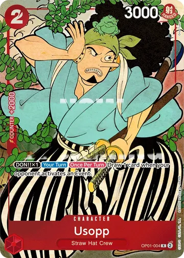 Usopp OP01-004 · Parallel $211.52